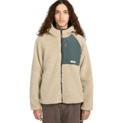 POLAIRE WOLFE SHERPA CAPUCHE HOMME