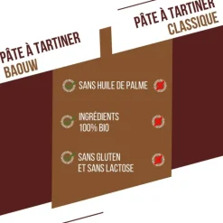 PÂTE À TARTINER PROTÉINÉE BIO 200G
