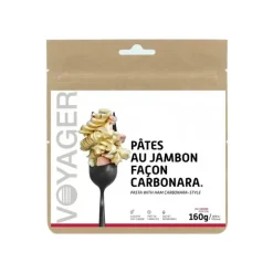 REPAS LYOPHILISÉ - PÂTES AU JAMBON FAÇON CARBONARA