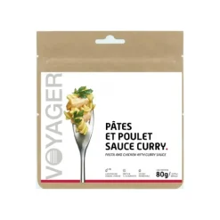 REPAS LYOPHILISÉ - PÂTES ET POULET SAUCE CURRY