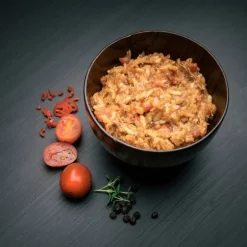 Repas lyophilisé Porc effiloché au riz