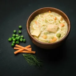 Repas lyophilisé Saumon avec pâtes et sauce à la crème