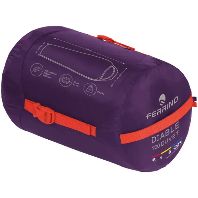 SAC DE COUCHAGE DIABLE 900 DUVET RDS DOWN