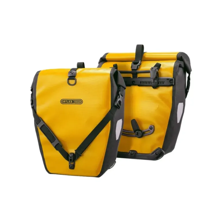 SACOCHE BACK-ROLLER x2 JAUNE