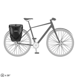 SACOCHE BACK-ROLLER x2 NOIRE