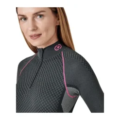 SOUS-COUCHE ACTIVBODY 3 COL ZIPPÉE FEMME