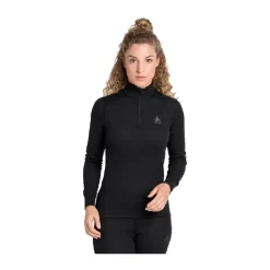 SOUS-COUCHE DEMI-ZIP ACTIVE WARM FEMME