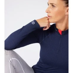 SOUS-COUCHE ENERGY THERMOLACTYL 3 COL DEMI-ZIP FEMME