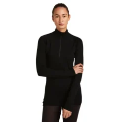 SOUS-COUCHE MERINO ZONEKNIT 200 DEMI-ZIP FEMME