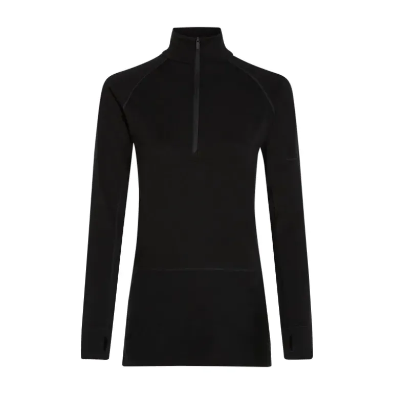 SOUS-COUCHE MERINO ZONEKNIT 200 DEMI-ZIP FEMME