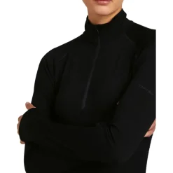 SOUS-COUCHE MERINO ZONEKNIT 200 DEMI-ZIP FEMME