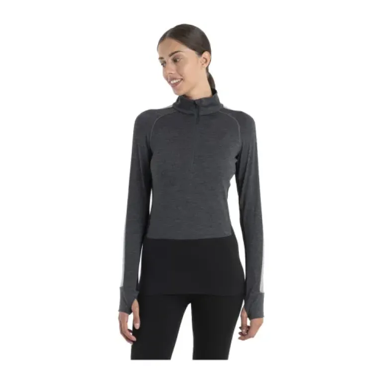 SOUS-COUCHE MERINO ZONEKNIT 200 DEMI-ZIP FEMME