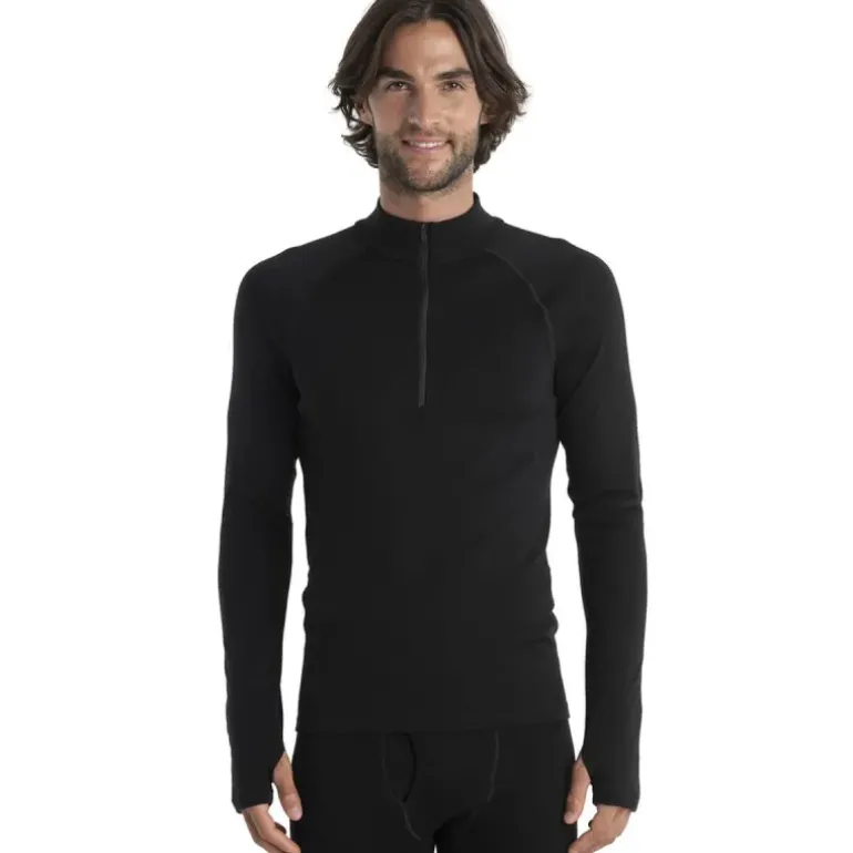 SOUS-COUCHE MÉRINOFINE POLAR 300 DEMI-ZIP HOMME