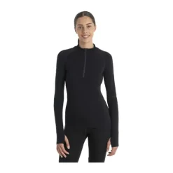 SOUS-COUCHE MÉRINOFINE POLAR 300 DEMI-ZIP FEMME