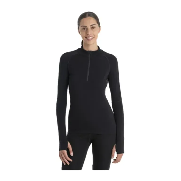 SOUS-COUCHE MÉRINOFINE POLAR 300 DEMI-ZIP FEMME