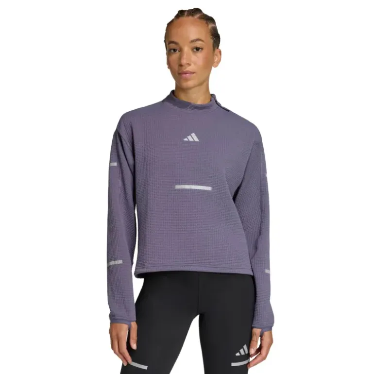 Sweat adi365 Climawarm+ col montant femme