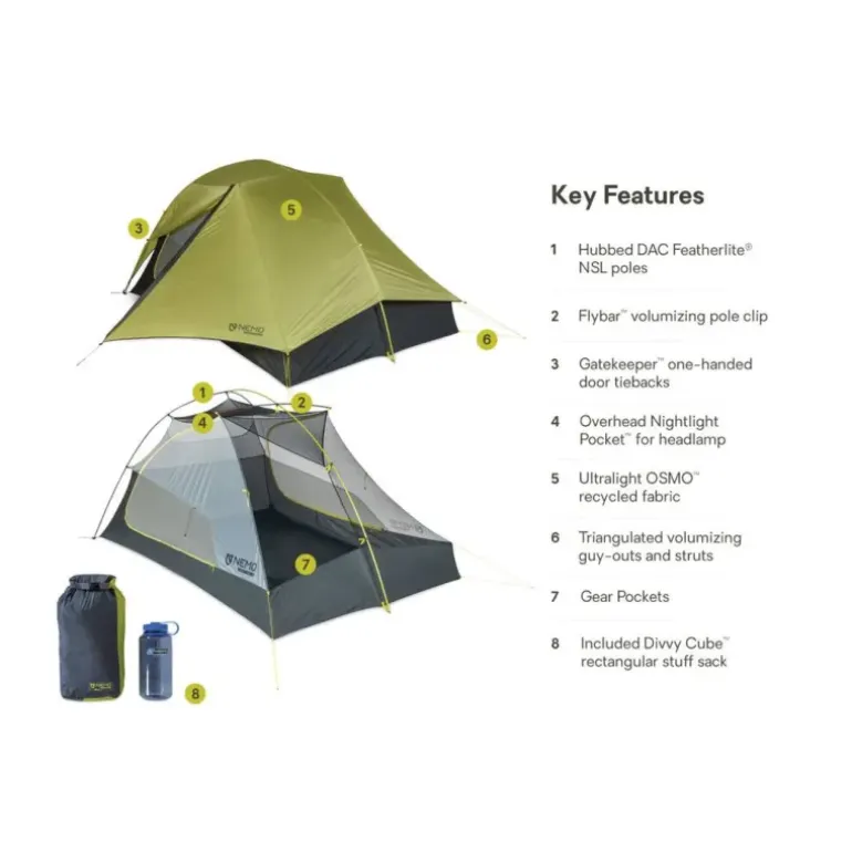 Tente 3 places Hornet Osmo Ultralight
