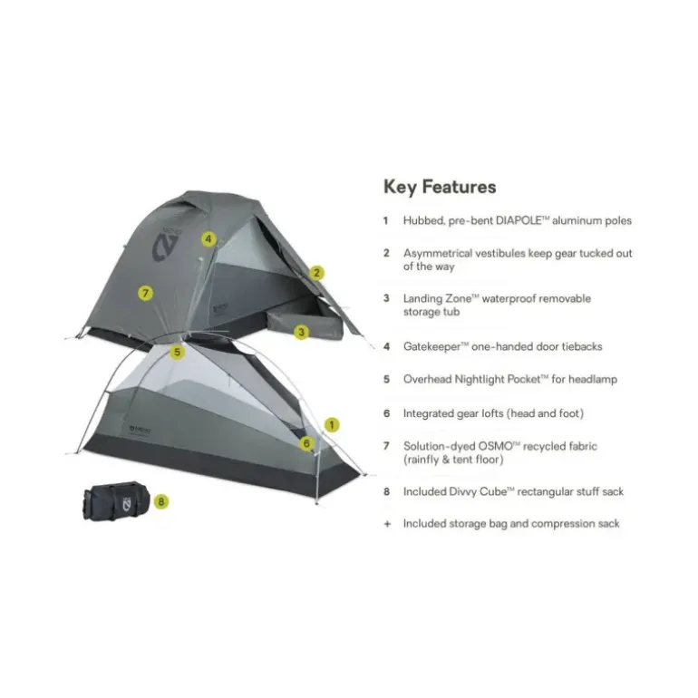Tente Dragonfly OSMO Bikepack 1 place