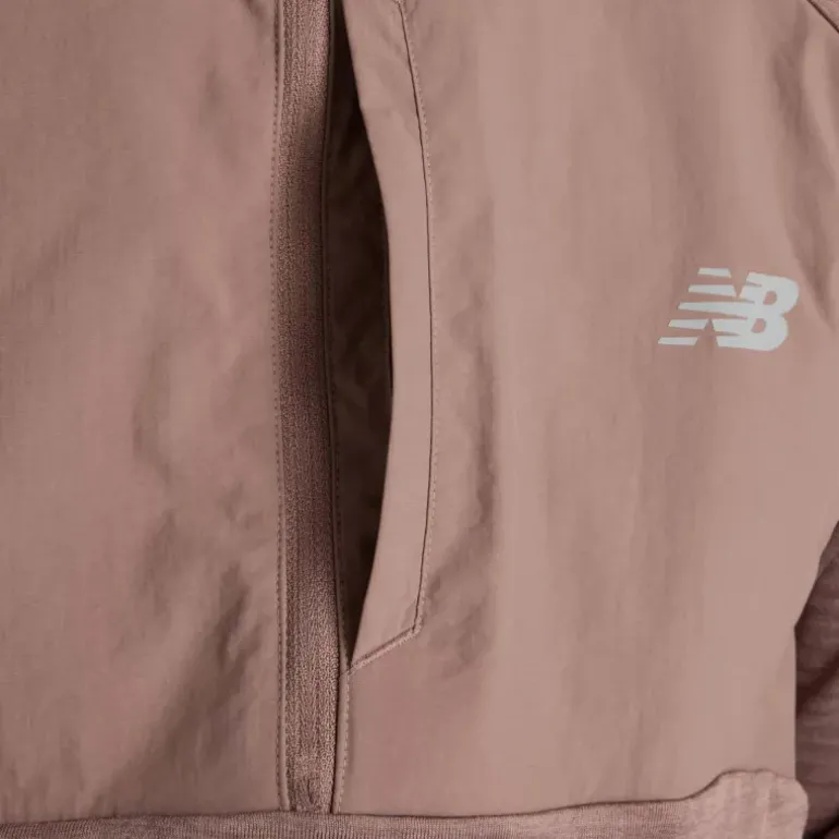 T-SHIRT ATHLETICS HEAT GRID 1/2 ZIP HOMME