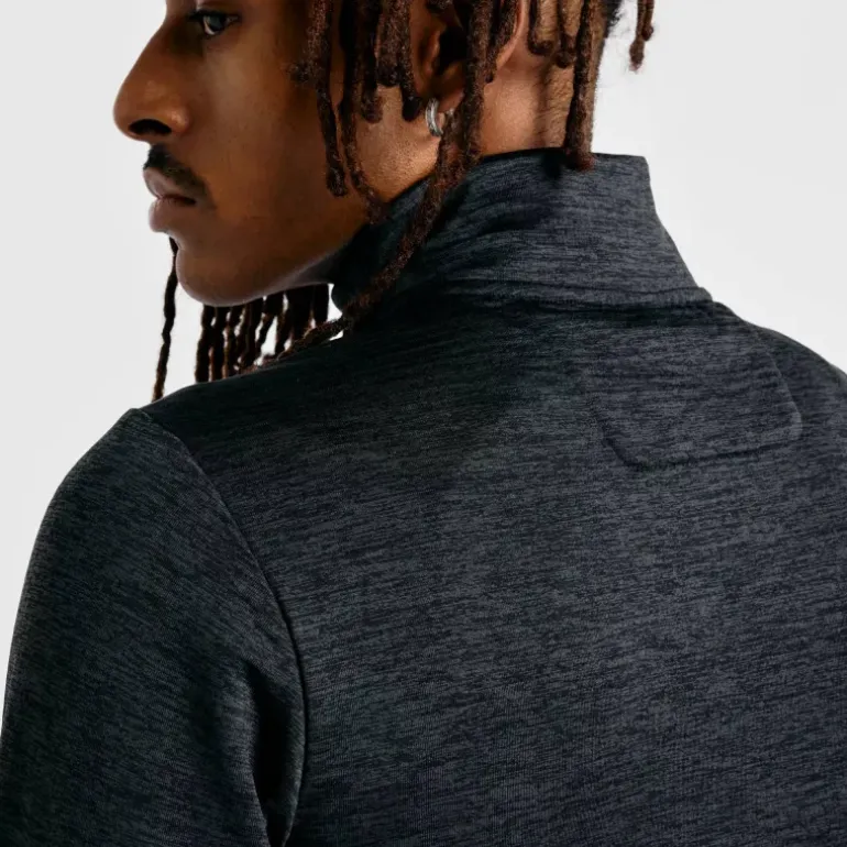 T-SHIRT ATHLETICS HEAT GRID 1/2 ZIP HOMME