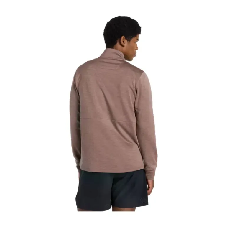 T-SHIRT ATHLETICS HEAT GRID 1/2 ZIP HOMME