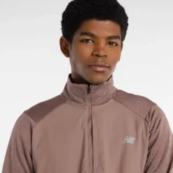 T-SHIRT ATHLETICS HEAT GRID 1/2 ZIP HOMME