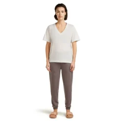 T-shirt col en V 150 Tech Lite Relax V Neck femme