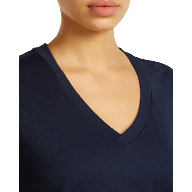 T-shirt col en V 150 Tech Lite Relax V Neck femme