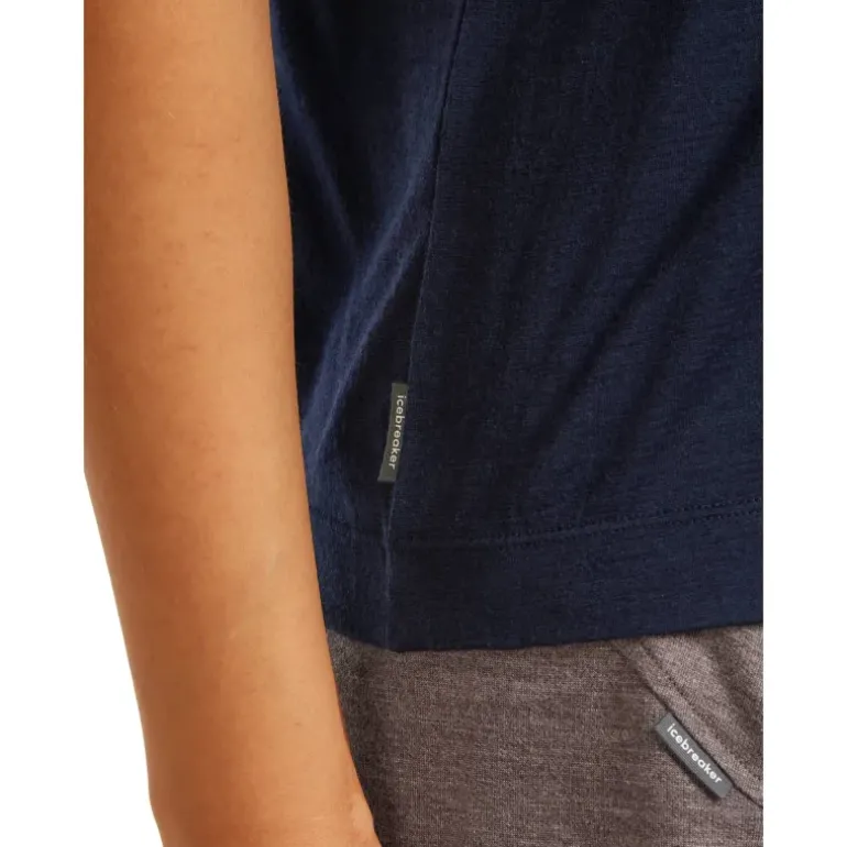 T-shirt col en V 150 Tech Lite Relax V Neck femme