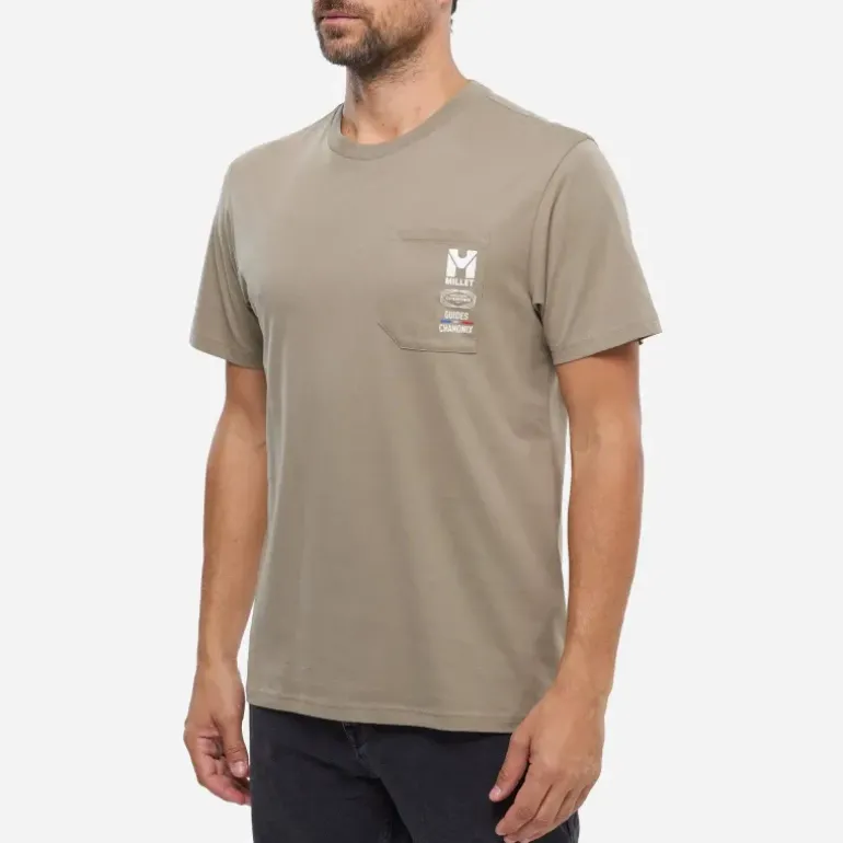 T-shirt Compagnie Des Guides Chamonix Pocket homme