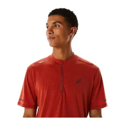 T-SHIRT MANCHES COURTES METARUN 1/2 ZIP HOMME