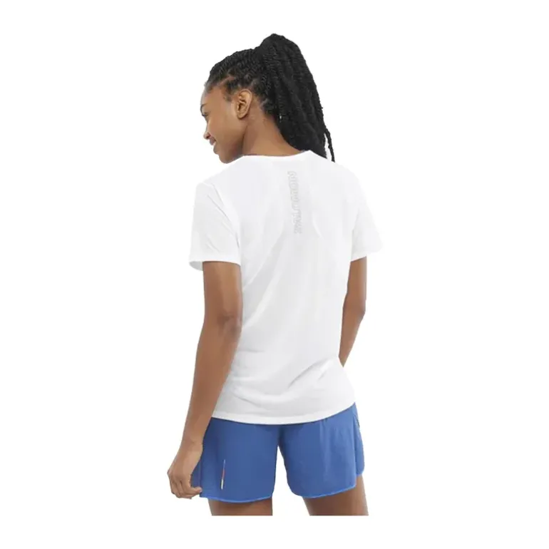 T-SHIRT MANCHES COURTES SENSE AERO FEMME BLANC