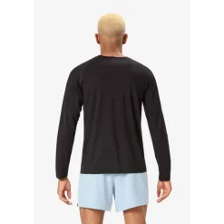 T-SHIRT MANCHES LONGUES MÉRINO HOMME