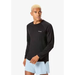 T-SHIRT MANCHES LONGUES MÉRINO HOMME