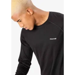 T-SHIRT MANCHES LONGUES MÉRINO HOMME