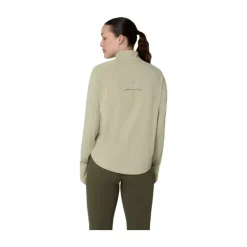 T-shirt manches longues Nagino Run 1/4 zip femme