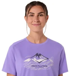 T-shirt running FUJITRAIL LOGO SS TOP femme