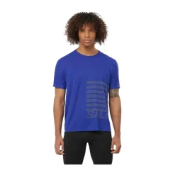 T-SHIRT SENSE AERO GFX HOMME BLEU FONCÉ