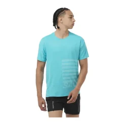 T-SHIRT SENSE AERO GFX HOMME BLEU