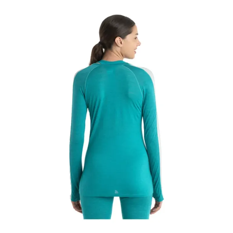 T-SHIRT ZONEKNIT MANCHES LONGUES MERINO 125 FEMME