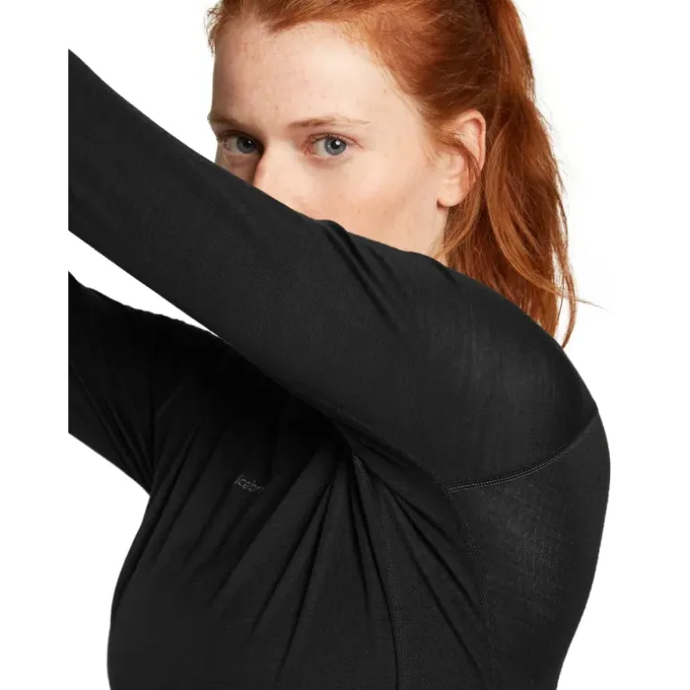 T-SHIRT ZONEKNIT MANCHES LONGUES MERINO 125 FEMME
