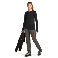 T-SHIRT ZONEKNIT MANCHES LONGUES MERINO 125 FEMME