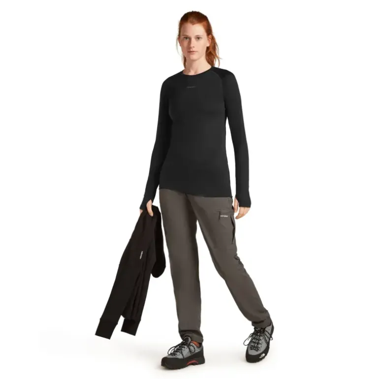 T-SHIRT ZONEKNIT MANCHES LONGUES MERINO 125 FEMME