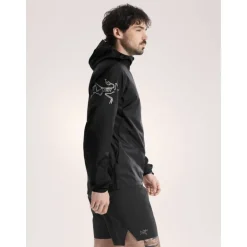 Veste à capuche coupe-vent Norvan Homme
