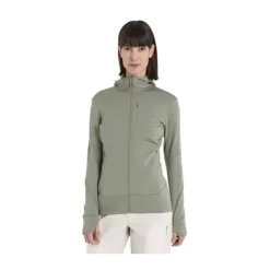 VESTE MERINO 260 QUANTUM IV CAPUCHE FEMME