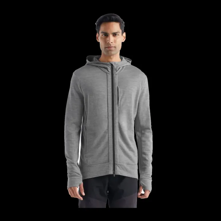 VESTE POLAIRE MERINO QUANTUM III CAPUCHE HOMME