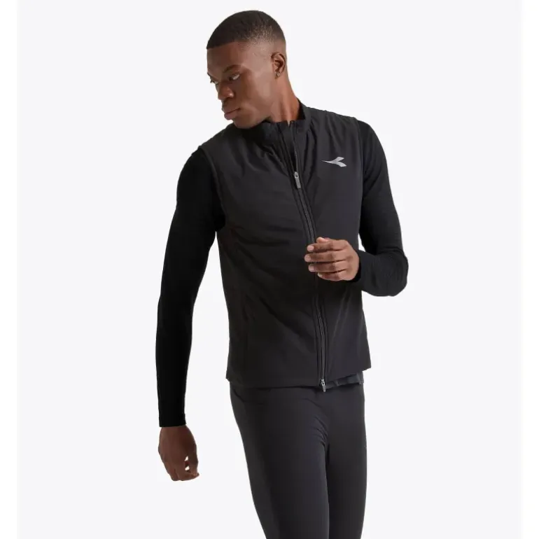 Veste rembourrée sans manche protection hivernale homme