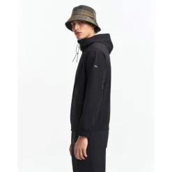 Veste zippée Softshell à capuche homme