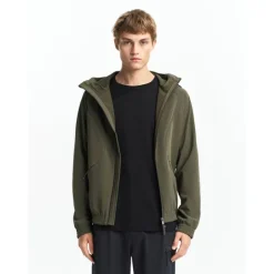 Veste zippée Softshell à capuche homme